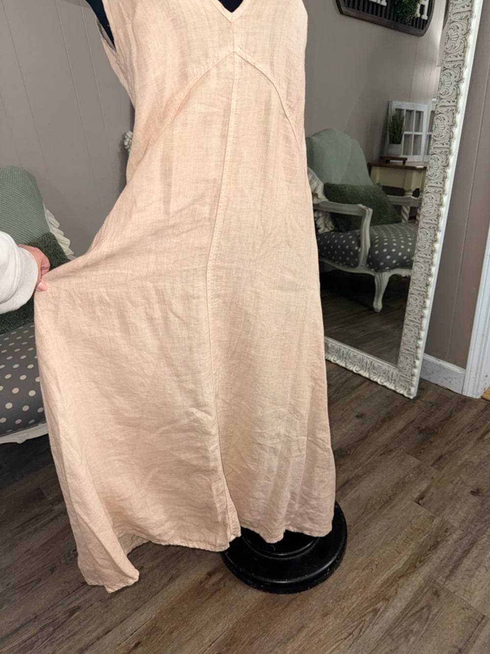 Zara • ZW Collection Linen Maxi/Midi Dress - Picture 10 of 14